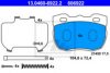 ATE 13.0460-6922.2 Brake Pad Set, disc brake
